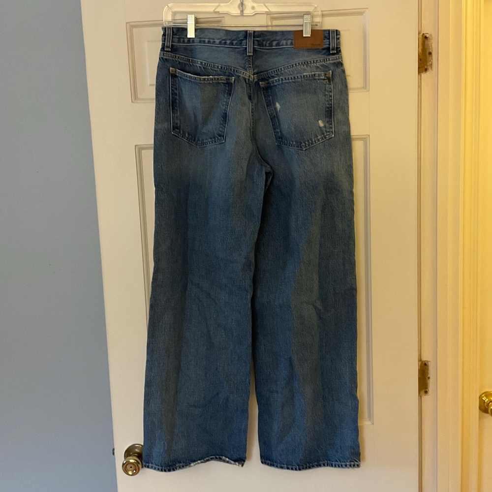 NEW Madewell The Low-Slung Baggy Jean Robertson Wash Rigid Size 28 NWOT - Picture 10 of 14
